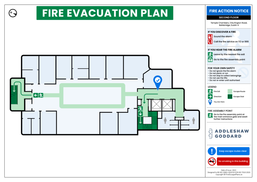 Office Fire Escape Plan