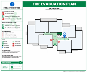 Apartment Fire Evacuation Plan