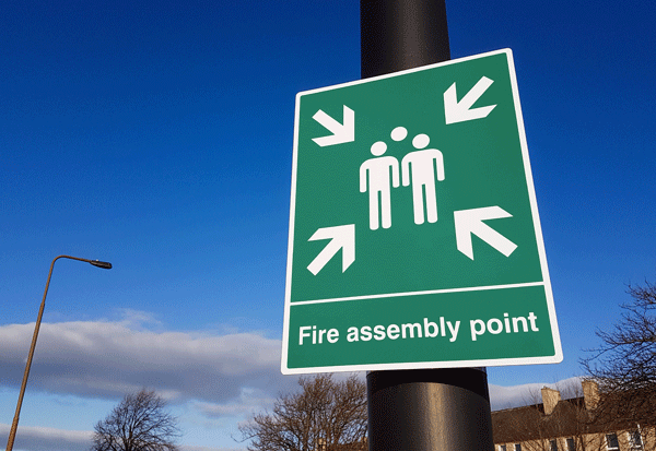 Fire Assembly Point Sign